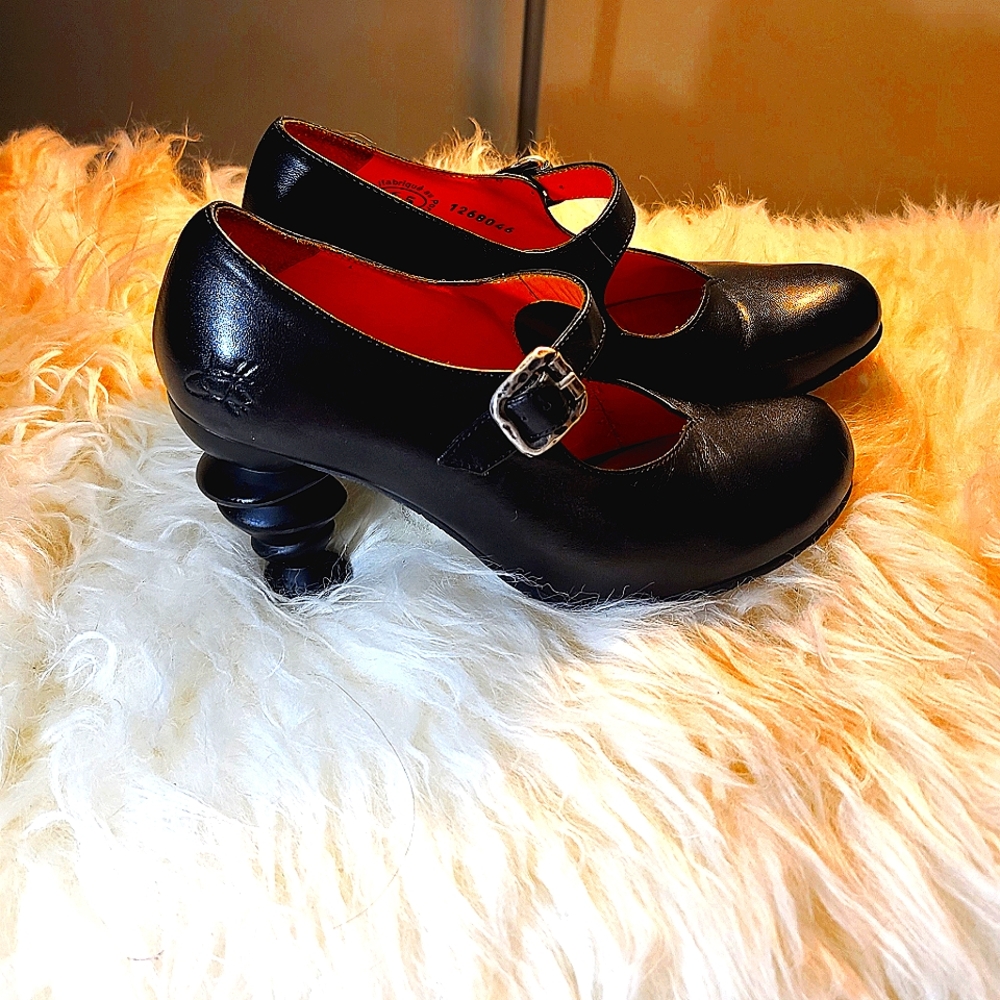 John Fluevog, 6.5, Black